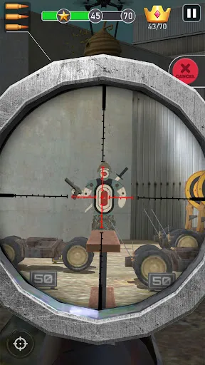 Gameplay screenshot 1 from Shooting Fire:Sniper Range - Sports game