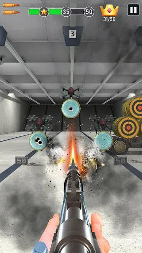 Gameplay screenshot 2 from Shooting Fire:Sniper Range - Sports game